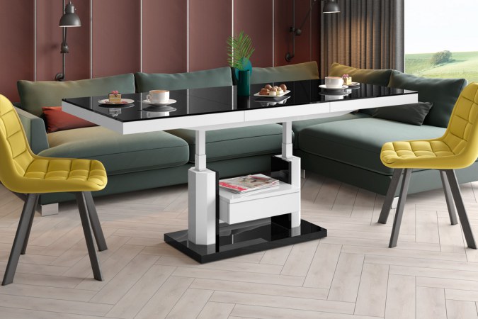 QUADRO MAX coffee table (high gloss/different colours)